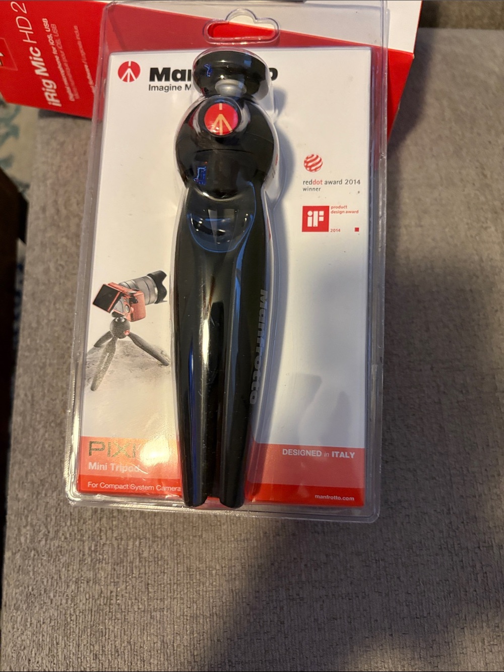 Manfrotto PIXI Mini Tripod - Black